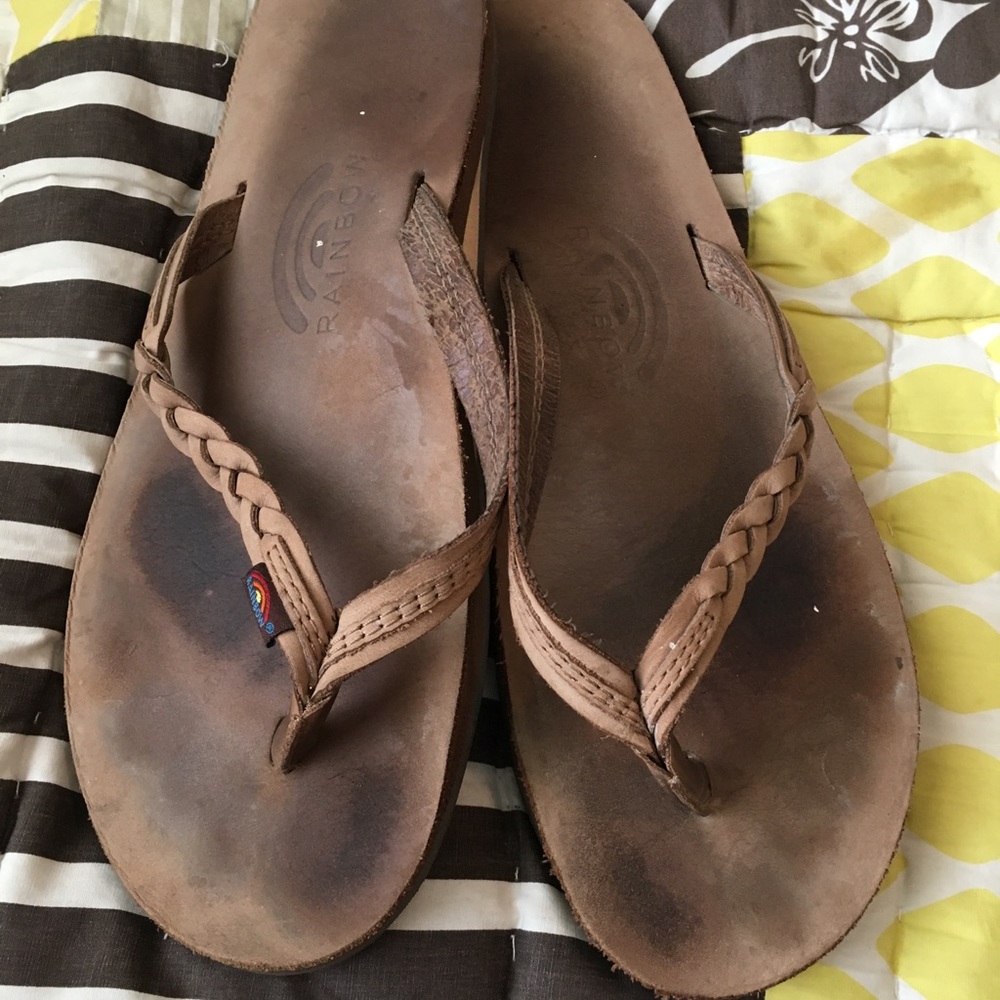 Rainbow sandals